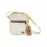 Prix Le Coq Sportif Lineaire Small Item Chaux Blanc - Sacs Pochettes / Sacoches